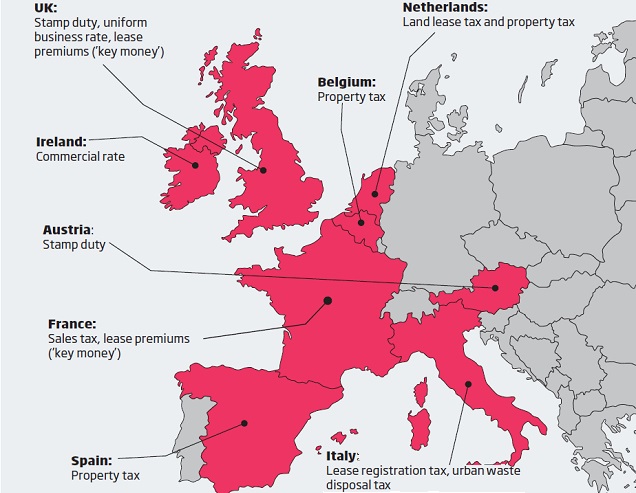 Euro Tax Map